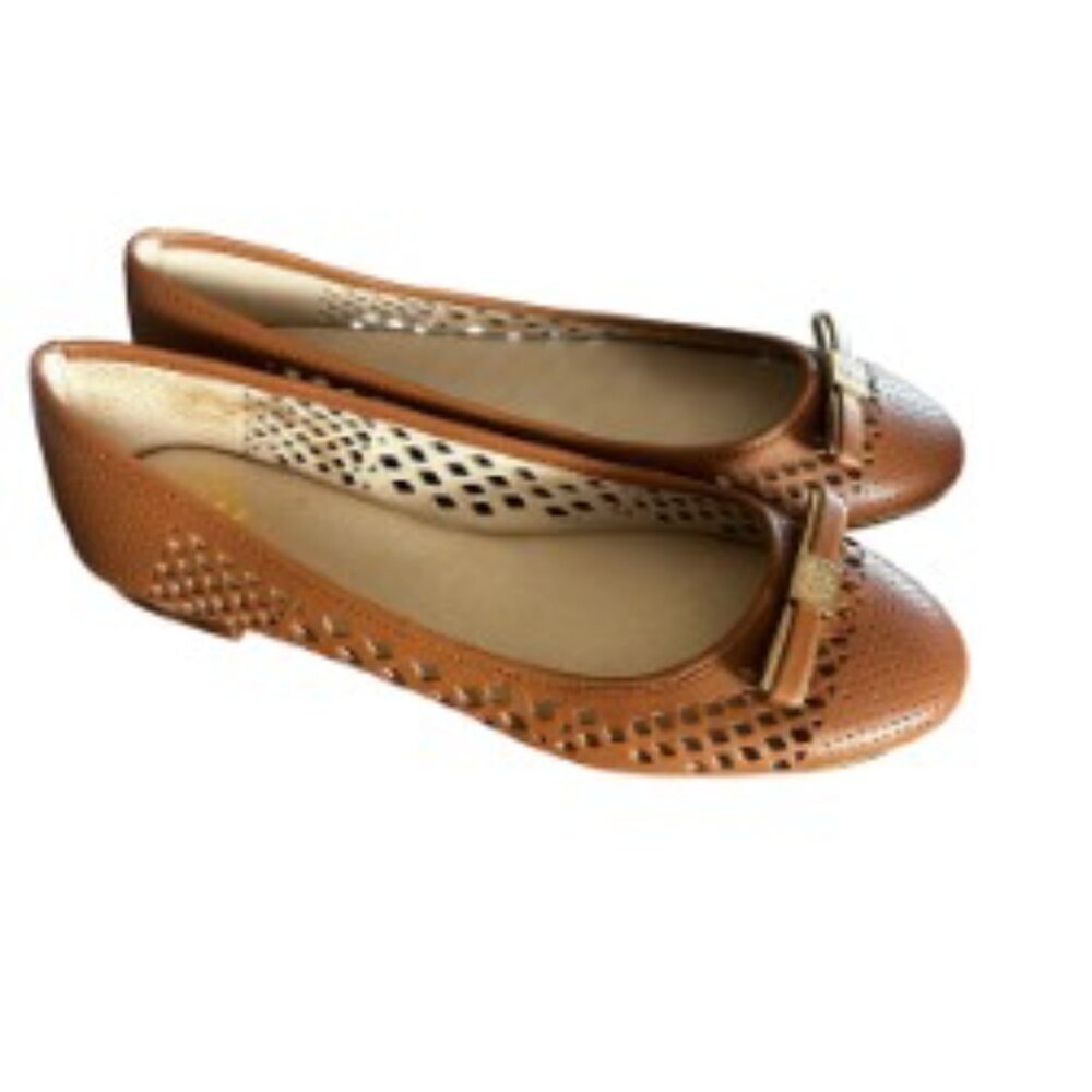 Vince Camuto Celindan Brown Ballet Flats 7.5 - Picture 3 of 8